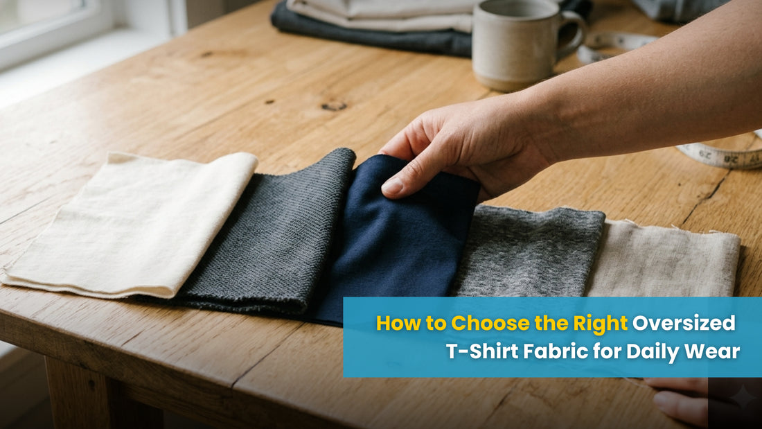 How to Choose the Right Oversized T-Shirt Fabric for Daily Wear