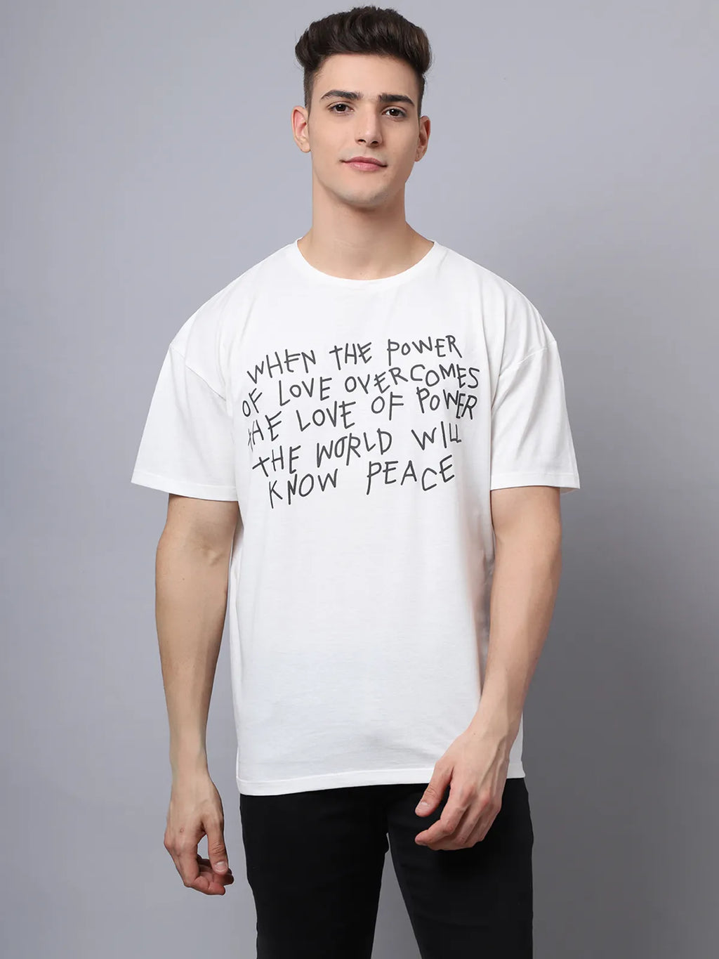 Off White Oversized T-shirt