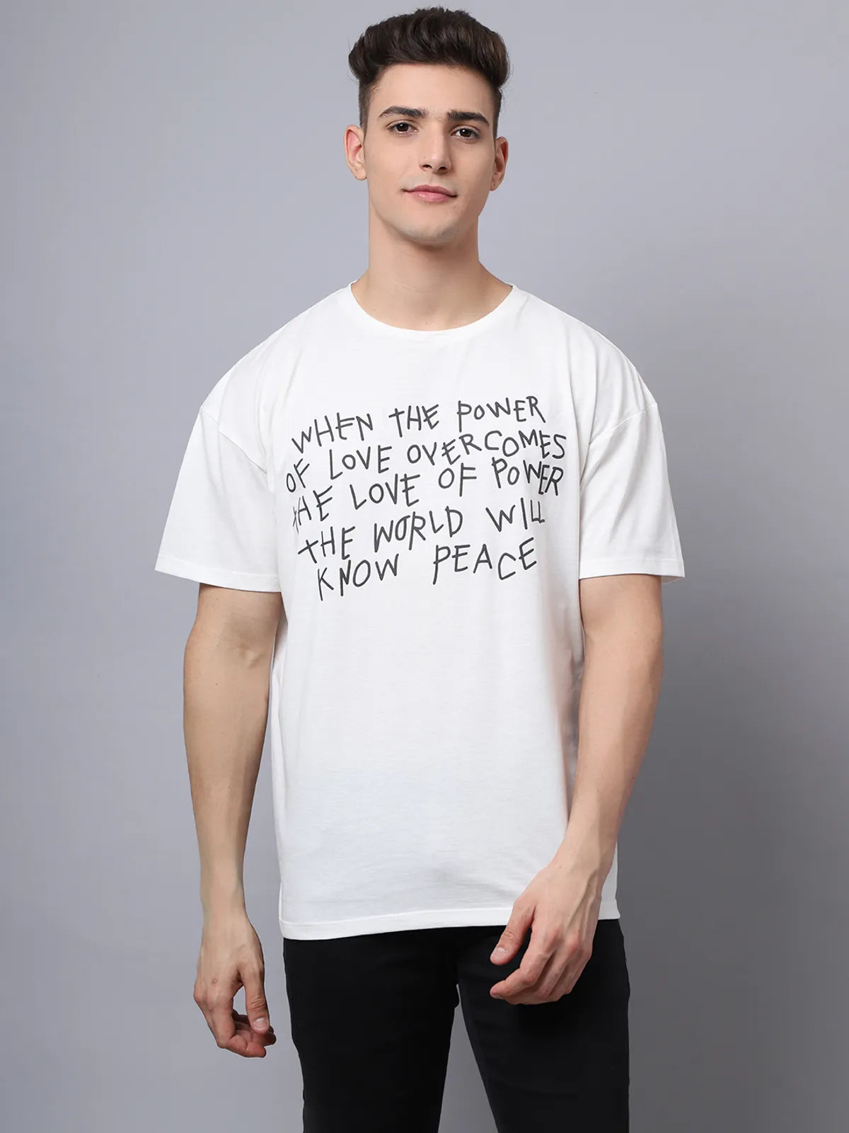 Off White Oversized T-shirt