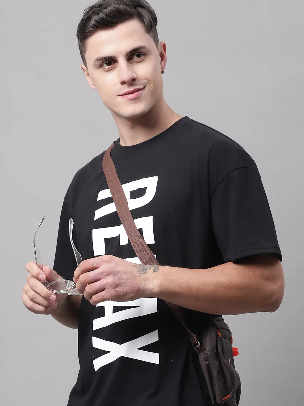 Oversized Printed T-shirt for Men