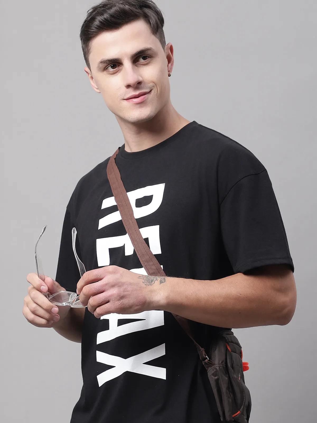 Oversized Printed T-shirt for Men