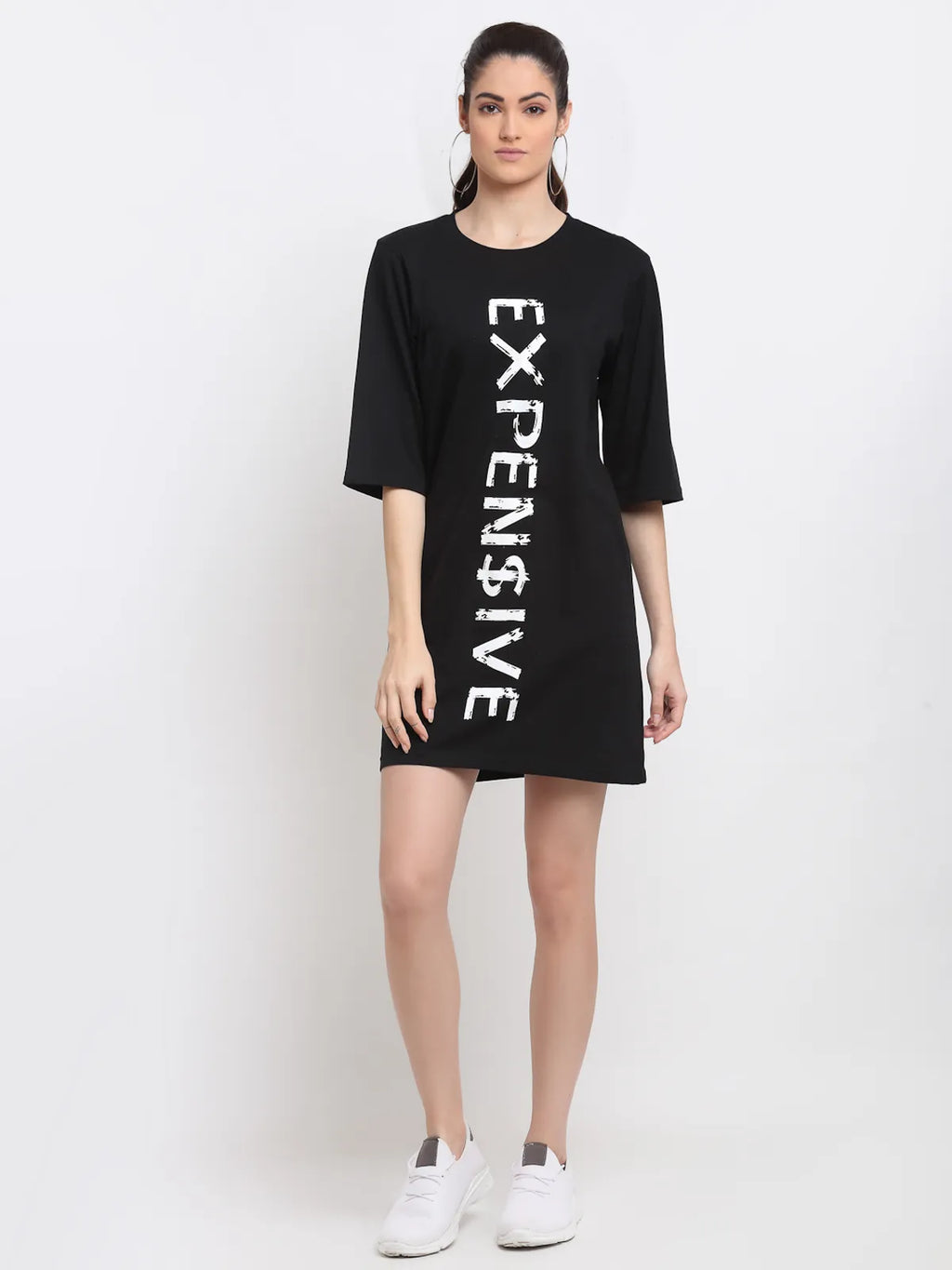 Expensive Printed Knee-Length Trendy Dress