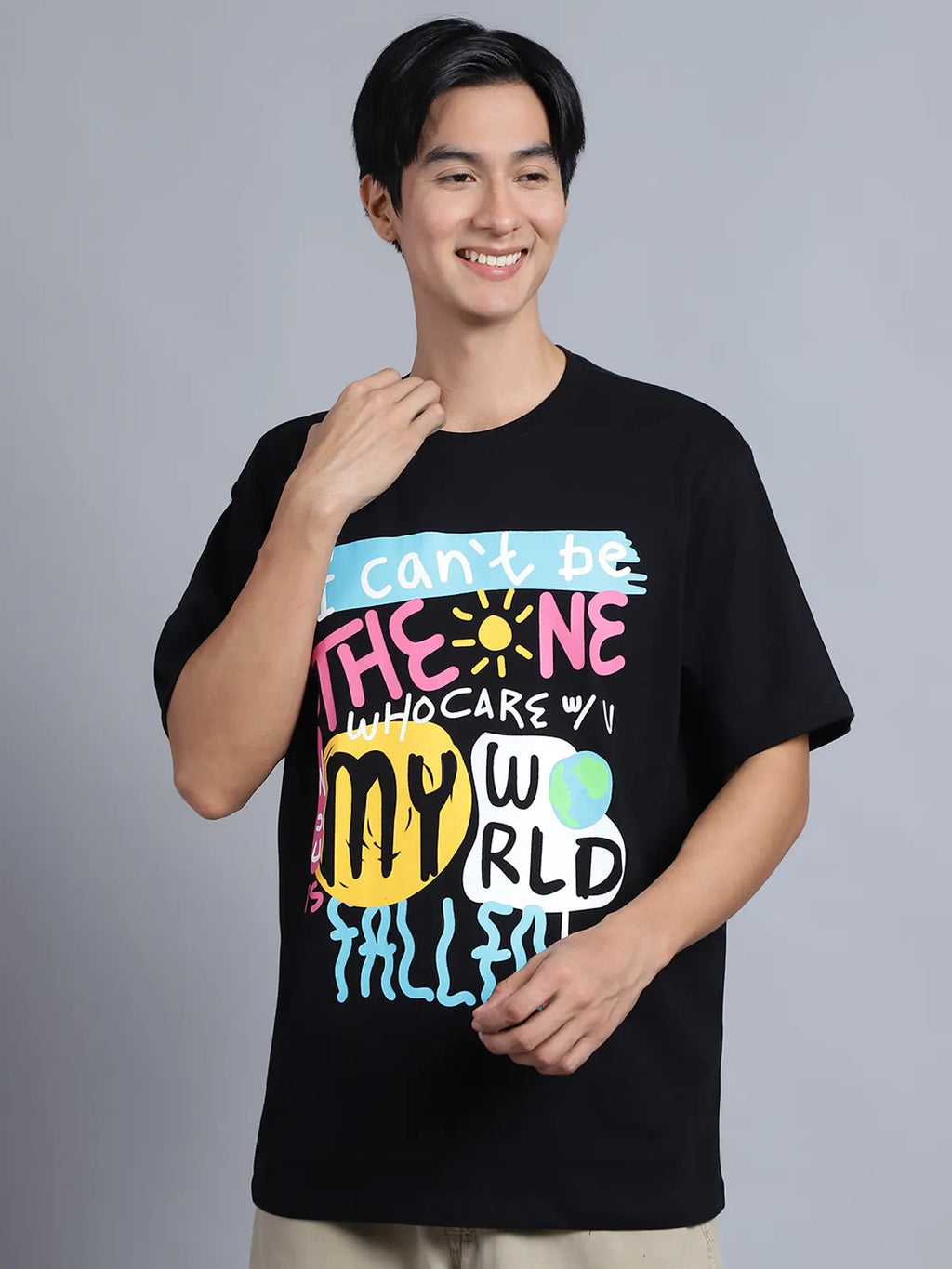 Black Graphic Tees