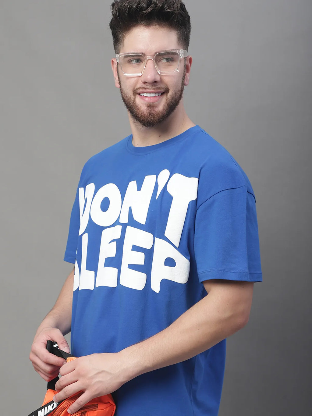 I don't sleep oversized t shirt
