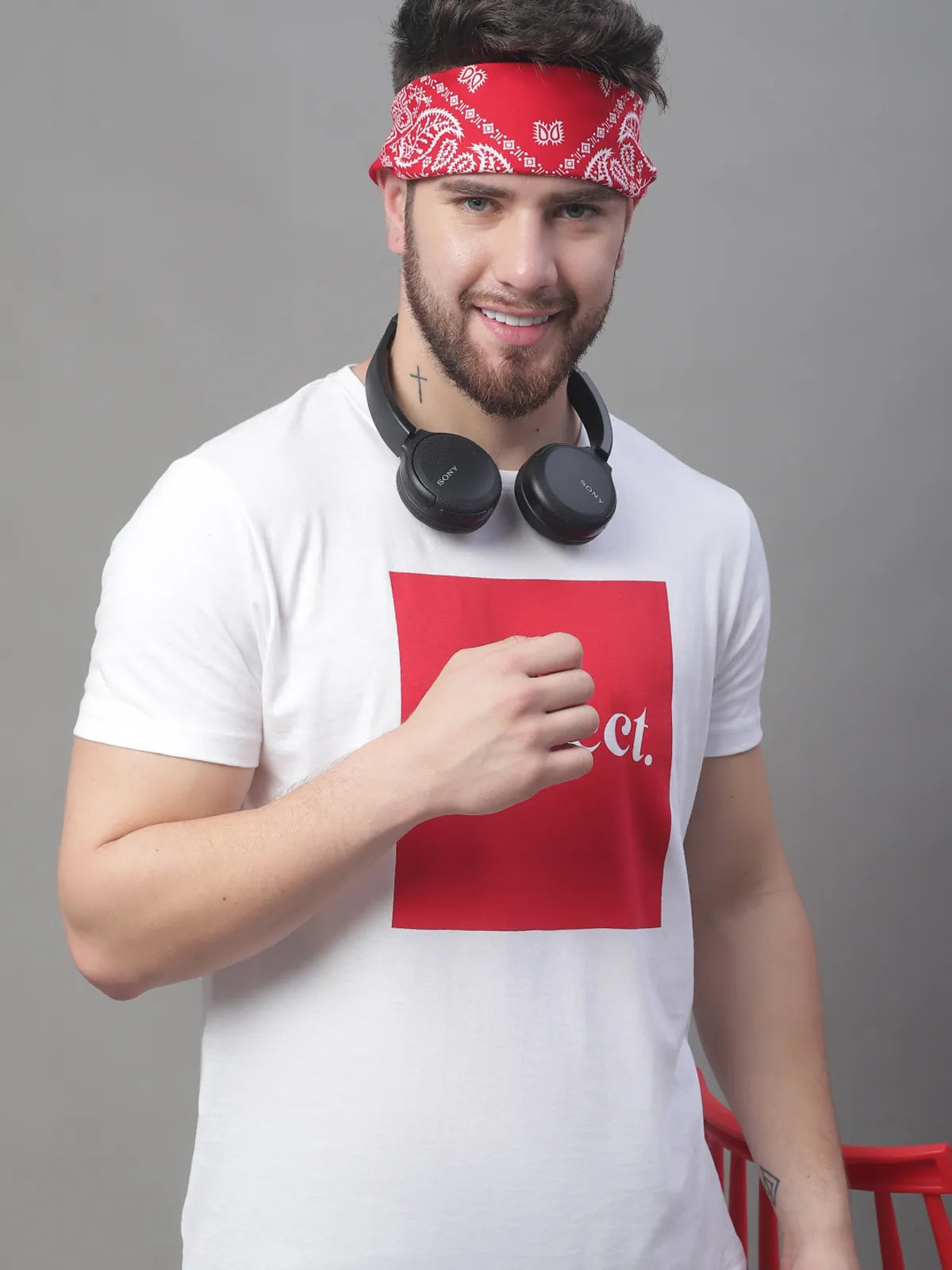 regular fit t shirt for men